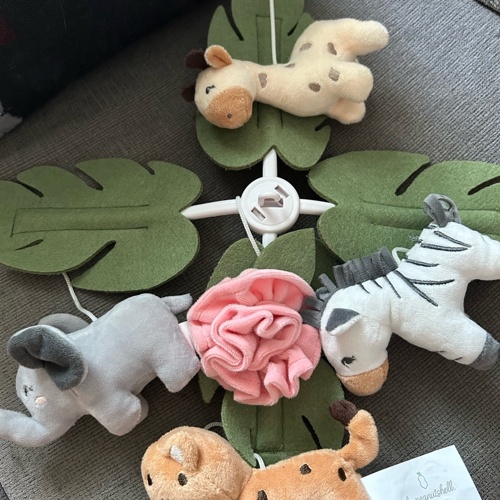 The Peanutshell Crib Mobile for Girls